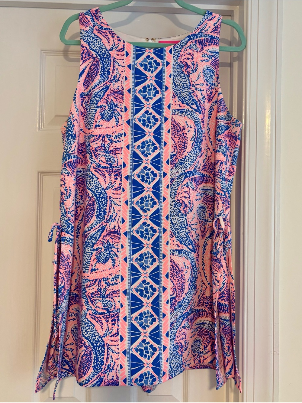 Lilly Pulitzer Pink and Blue Donna romper